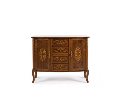 Classic Brown Luxury Living Room Dresser Storage Console Furniture New