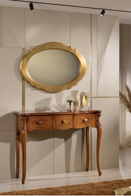 Brown console table dressing tables bedroom furniture wood luxury design