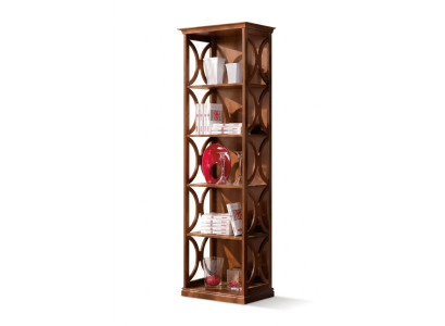 Modern bookshelf wooden furniture designer decor living room furniture