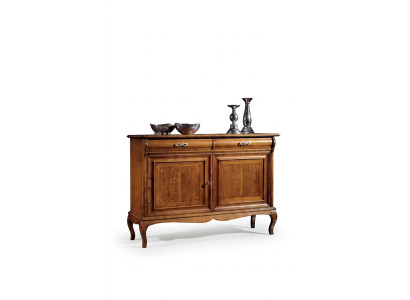Classic Sideboard Brown Living Room Chest of Drawers Luxury Shelves Furniture New