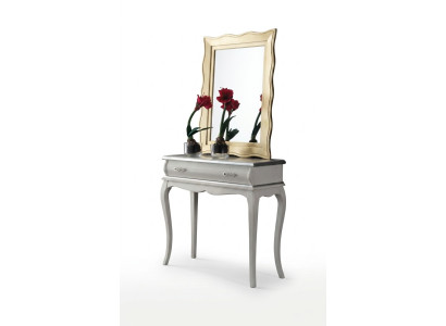 White designer console table classical wooden table bedroom furniture