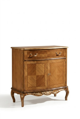 Brown classic dresser living room furniture wooden decor sideboard