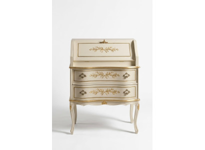 Classic elegant luxurious new dresser in white wood available for order