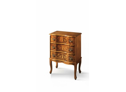 Classic Small Chest of Drawers 3 Drawers Living Room Wooden Furniture Design
