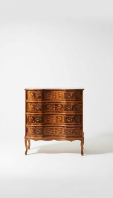 Classic dresser 4-drawer wooden furniture living room bedroom new