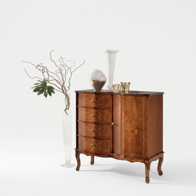 Classic Dresser Luxury Storage Console with Drawer Design