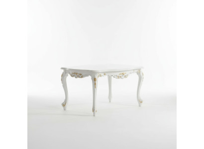 Classic White Coffee Table Wooden Furniture Living Room Table Ab