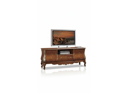 Brown TV shelf, rtv sideboard, living room furniture, wood stand, dresser