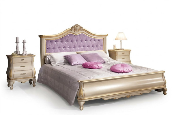 Bed design luxurious Chesterfield double bed for bedroom wooden furniture bed