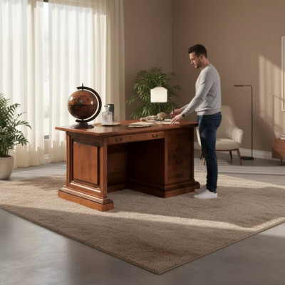 Classic desk luxury office furniture wooden furniture table furniture