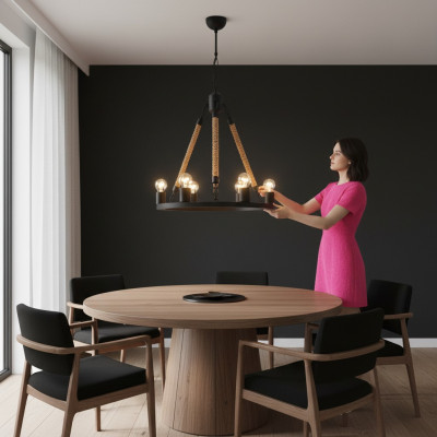 Chandelier Ceiling Light Chandelier Ceiling Lamp Black Modern