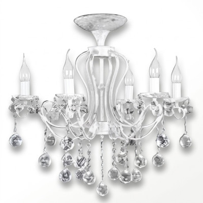 Chandelier Crystal Ceiling Light Chandelier Ceiling Lamp Lamps White