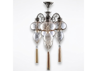Lamps Ceiling Lights Chandeliers Ceiling Lamp Glass Silver New