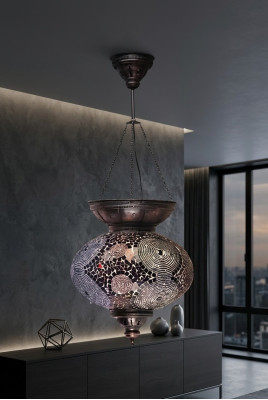 Chandelier lights ceiling chandelier ceiling lamp glass silver new