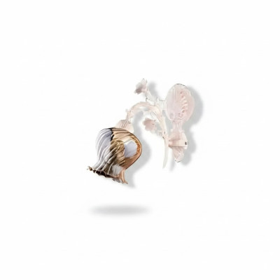 Wall lights, wall lamp, flower wall light, chandelier wall lamp, glass white.