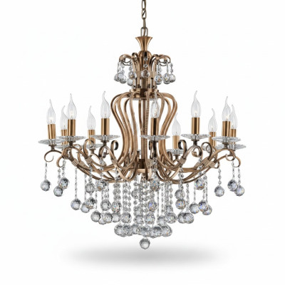 Luxury ceiling chandelier crystal gold ceiling lamp 88x100