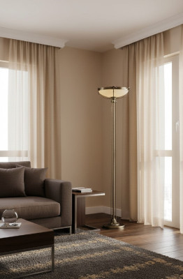 Floor lamp, standard lamp, floor standing luxury lights, lamps, glass floor lamp.