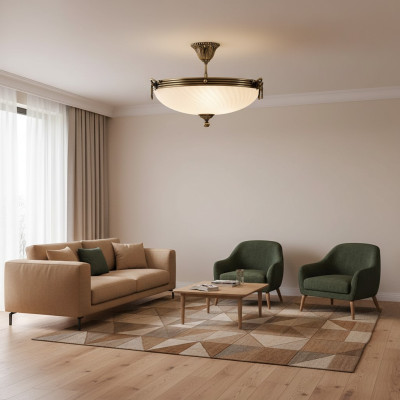 Lamps Chandeliers Ceiling Lamp Ceiling Chandelier Glass White Atr