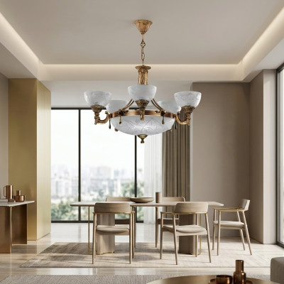 Ceiling lamp chandelier ceiling light lamp chandelier glass gray lights