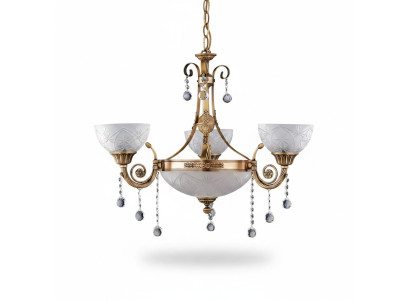Chandelier Lamp Ceiling Lamp Lighting Fixture Ceiling Light Glass Gold Gray
