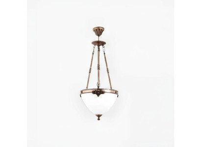 Lamp ceiling lamp ceiling light chandelier luster glass art white