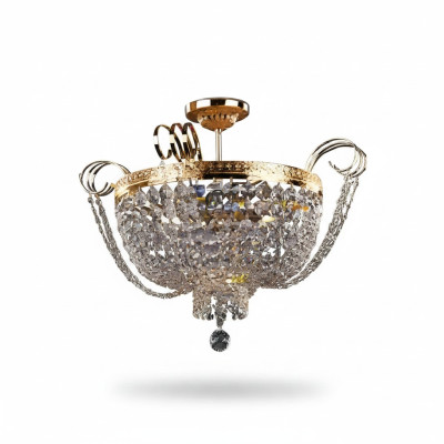 Ceiling chandelier luxury chandelier ceiling lamp gold crystal