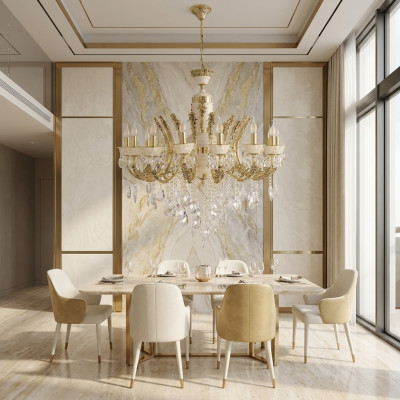 Ceiling chandelier luxury chandelier ceiling lamp chandelier gold crystal lamp