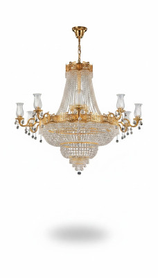 Luxury ceiling light chandelier ceiling lamp gold crystal lamp