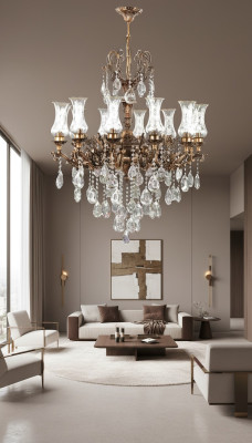 Ceiling lamp chandelier gold crystal chandelier lamp lamps
