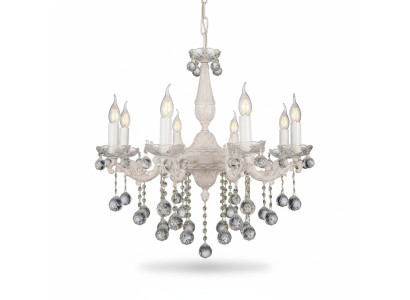 Chandelier Ceiling Light Beige Ceiling Lamp Crystal Lamp