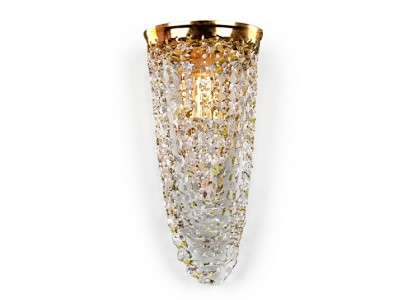 Luxury Ceiling Chandelier Gold Ceiling Lamp Crystal Art