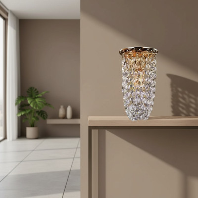 Lamp ceiling fixture chandelier gold ceiling lamp chandelier crystal