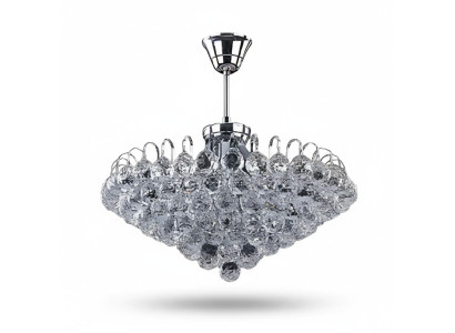 Chandelier Ceiling Light Silver Ceiling Lamp Crystal Lamp