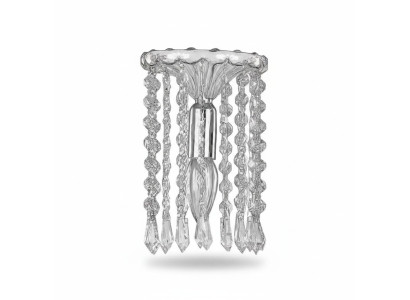 Ceiling lamp ceiling chandelier silver chandelier crystal lamp