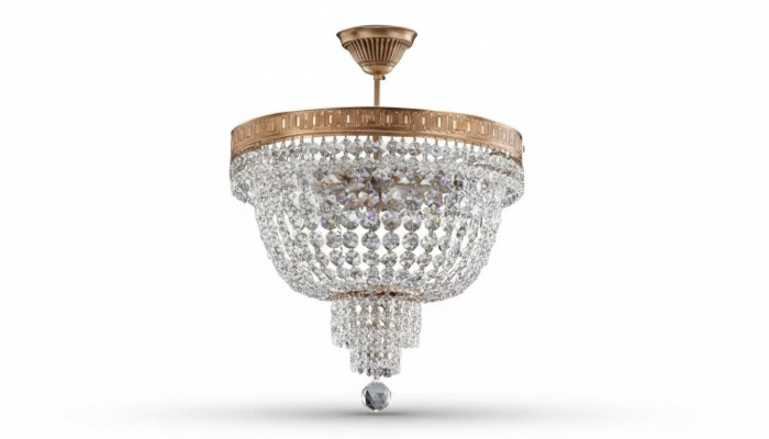 Ceiling chandelier luxury gold chandelier ceiling lamp crystal style