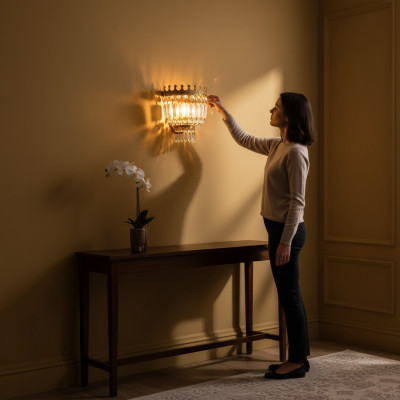 Wall light wall lamp wall lights chandelier wall lamps crystal gold