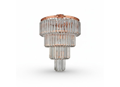 Ceiling lamp chandelier luxury gold crystal chandelier art