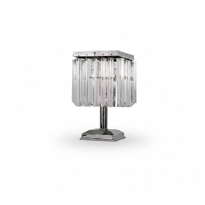 Table lamp table light lamp lights silver lamps table crystal