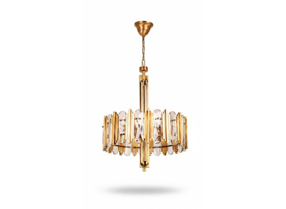 Luxury ceiling chandelier gold crystal chandelier ceiling lamp.