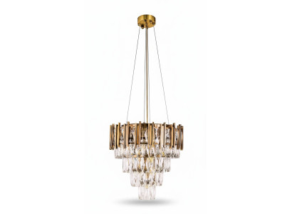 Chandelier Ceiling Light Luxury Gold Ceiling Lamp Crystal Chandelier