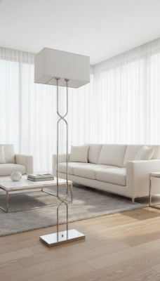 Floor lamp stand lamp stand lights lamps lamp white modern metal