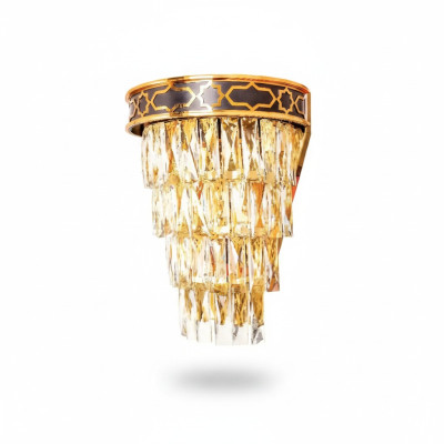 Wall lights, wall light, wall lamp, crystal gold chandelier wall lamps