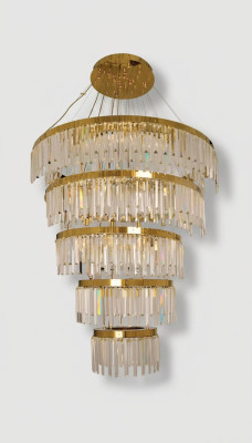 Chandelier Ceiling Light Luxury Gold Ceiling Lamp Crystal Lamp