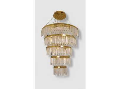 Chandelier Ceiling Light Luxury Gold Ceiling Lamp Crystal Lamp