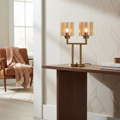 Table lamp desk lamp lamp lights modern gold lamps table glass