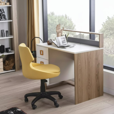 Desk children's desk computer office table wood brown table