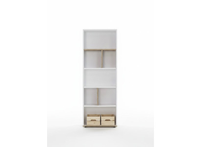 Bookshelf Freestanding Shelf Children's Shelf Cabinet Bookshelf Wood White New
