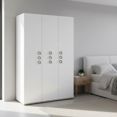 Children's wardrobe children's closet children's furniture children's room wood white