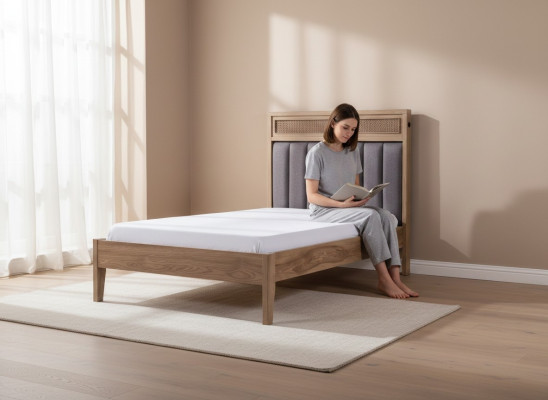 Beds, bed frames, children's furniture, bed, wood, brown, youth bed, classic.