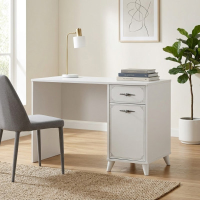 Children's Desk Desk Computer Desk Wood White Design Table Tables